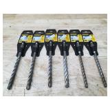 Lot of 3/8" and 1/4" SDS Drill Bits