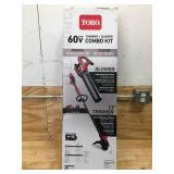 Toro 60V Trimmer/Blower Combo Kit With 2Ah Battery And Charger Model # 51881