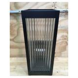 Progress Lighting Clear Ribbed Glass Outdoor Medium Wall Lantern Light (Retails for $108)