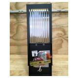 Progress Lighting Clear Ribbed Glass Outdoor Medium Wall Lantern Light (Retails for $108)