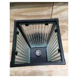 Progress Lighting Clear Ribbed Glass Outdoor Medium Wall Lantern Light (Retails for $108)