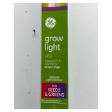 GE Grow Light for Indoor Plants, Indoor Plant, LED Light Bulb Fixture for Seeds and Greens with Balanced Spectrum, 25,000 Hours Lifespan, 52 PPF, 48 Inches