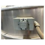 LOREN COOK COMPANY Belt Drive Exhaust Fan Model 210VH8B