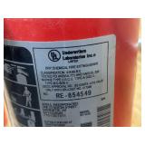 Lot of 5- Fire Extinguishers