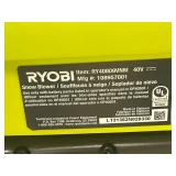 RYOBI 18" Battery Powered Snow Blower Model RY40809VNM - 6Ah Battery and Charger Included