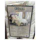 CROSCILL COUTURE Queen Comforter Set (Hepburn)- Ivory