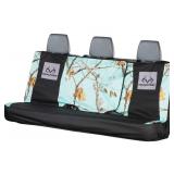 REALTREE Camo Full Size Bench Seat Cover | AP Cool Mint- Universal Fit