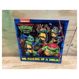 TEENAGE MUTANT NINJA TURTLES Lot of 2 Throw Blankets and 3 Books