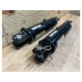 MAXIM Lot of 2-  WC Welded Cylinders: 3 Bore x 8 Stroke, 3000 PSI, 1.5" Rod Diameter with SAE #8 Port Size, Retracted: 18.25 and Extended Length: 26.25, 1" Pin Dia.