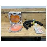 The Dustopper PRO, Low-Profile Dust Separator for Shop Wet/Dry Vacuums. Includes High-Flow 90 Degree Sweep Elbows and Connection Hose. Fits Standard 5 Gallon Buckets, Made in USA