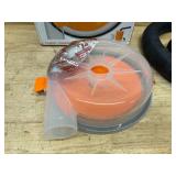 The Dustopper PRO, Low-Profile Dust Separator for Shop Wet/Dry Vacuums. Includes High-Flow 90 Degree Sweep Elbows and Connection Hose. Fits Standard 5 Gallon Buckets, Made in USA