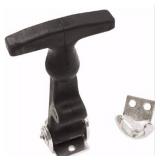 Buyers Products Lot of 2 Packs of-  03015 Heavy Duty Rubber Hood Catches 4-7/8" WJ201U (2 per pack)