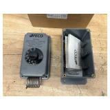 PECO TH109-009 Multi Use Line Voltage Thermostat, Gray