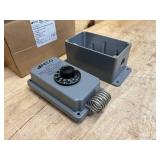 PECO TH109-009 Multi Use Line Voltage Thermostat, Gray