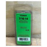 Lot of 30 Packs of- 7/16-14 Grade 5 Nylon Insert Lock Nuts (2 per pack)