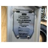 IRONTON 3300 LB. Manual Lever Hoist