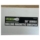 GRIP 30" Jumbo Rolling Magnetic Sweeper