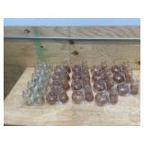 Lot of 20 Packs of- Glass Vessels (2 vessels per pack)