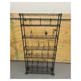 CD/DVD Holder with Adjustable Dividers