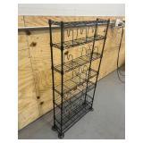 CD/DVD Holder with Adjustable Dividers