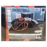 Basketball Themed 4 PC Twin Bedset