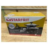 STARFRIT 7 Piece Pots and Pans Set