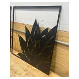 Lot of 2- 24" x 24" Wall Decor