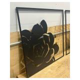 Lot of 2- 24" x 24" Wall Decor