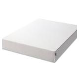 ZINUS 12 Inch Cooling Essential Memory Foam Mattress, Full, White