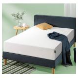 ZINUS 12 Inch Cooling Essential Memory Foam Mattress, Full, White