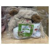 PLAY SHOP Lot of Bunny Costumes with Monster, Unicorn and Puppy Hats (34 total pieces)