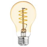 GE LIGHTING Case of 4- VintaStyle LED Light Bulbs, 5 Watts (60 Watt Equivalent) Warm Candle Light, Amber Glass, Medium Base, Dimmable