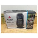 HOMEDICS Back Massager with Heat, Shiatsu Elite II Heated Neck and Back Massage Cushion. 3 Different Massage Styles and 3 Massage Zones