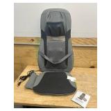 HOMEDICS Back Massager with Heat, Shiatsu Elite II Heated Neck and Back Massage Cushion. 3 Different Massage Styles and 3 Massage Zones