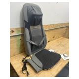 HOMEDICS Back Massager with Heat, Shiatsu Elite II Heated Neck and Back Massage Cushion. 3 Different Massage Styles and 3 Massage Zones