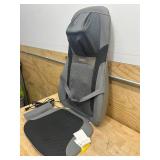 HOMEDICS Back Massager with Heat, Shiatsu Elite II Heated Neck and Back Massage Cushion. 3 Different Massage Styles and 3 Massage Zones