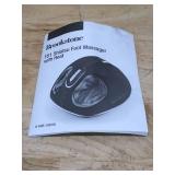 Brookstone Shiatsu Foot Massager with Heat Model # B-FMS-1000HJ