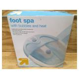 Foot Spa with Bubbles and Heat