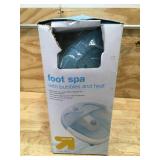 Foot Spa with Bubbles and Heat