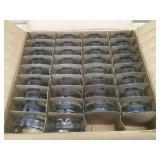 GIBRALTAR Lot of 34-  4" Ashtrays