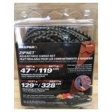 Lot of 2 - Keeper Zipnet Adjustable Cargo Net Model # 03141