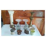 Eclectic  Candle Holders, And Décor.