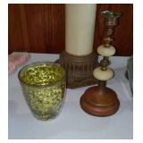 Eclectic  Candle Holders, And Décor.