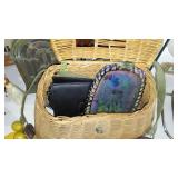 Misc Home Décor With Covered Tote.