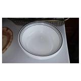 Misc Home Décor With Covered Tote.