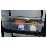 Misc Home Décor With Covered Tote.