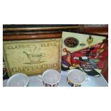 Coffee Themed Decor.