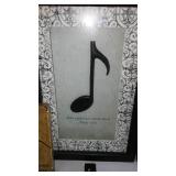 Music Themed Decor.