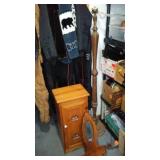 Ironing Board Cabinet, Wood Lamp And More.