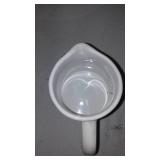 Black And White Serving Dishes.